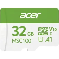 Memory card Acer 32GB microSD MSC100 /U1/ V10/A1 Read 100MB/s / Write 10MB/s (BL.9BWWA.335)