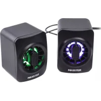 Speaker system Maxxter CSP-U005RGB USB Black (CSP-U005RGB)