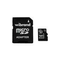 Memory card Wibrand 64GB mictoSD class 10 UHS-II (U3) V10 Read 80/Write 30 (WICDXU3/64GB-A)