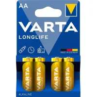 Батарейка Varta AA Longlife LR6 * 4 (04106101414)