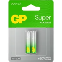 Battery Gp AAA LR3 Super Alkaline * 2 (24A-U2 / 4891199000041)