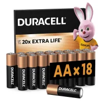 Duracell AA alkaline battery 18 pcs. in packaging (5000394107519 / 5006192)