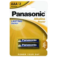Battery Panasonic AAA LR03 Alkaline Power * 2 (LR03REB/2BP)