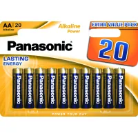 Battery Panasonic LR06 Alkaline Power * 20 (LR6REB/20BW)
