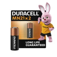 Battery MN21 12V specialized alkaline, A23/23A/V23GA/LRV08/8LR932 2 pcs. in a Duracell package (5007812)