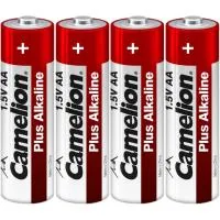 Батарейка Camelion AA LR6 Plus Alkaline (Shrink) * 4 (LR6-SP4)