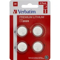 Battery Verbatim CR 2025 Lithium 3V * 4 (49532)