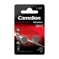 Battery AG13 / LR44 Alkaline * 2 Camelion (AG13-BP2)