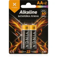 Battery AA LR6 Alkaline 2pcs Blister Vinga (VJABAA2)