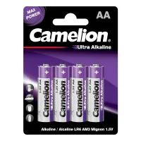Батарейка Camelion AA LR6 Ultra Alkaline * 4 (LR6-BP4UT)