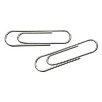 Paper clips Axent rounded, nickel-plated, 28 mm, 100 pcs. (4101-A)