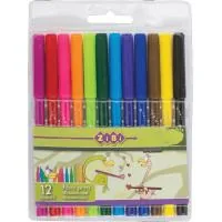 ZiBi felt-tip pens 12 colors (ZB.2802)