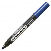 Marker Centropen Permanent Dry Safe 8510 2.5 mm, round tip, blue (8510/03)