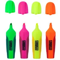 Set of markers Buromax highlighter pen, NEON, chisel tip, SET 4 colors (BM.8904-84)