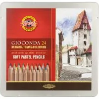 Colored pencils Koh-i-Noor Gioconda 8872 pastel 24 colors (8828024001PL)