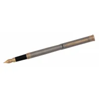 Feather pen Regal Steel body in a velvet cover Blue (R68007.F)