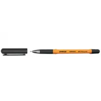 Ballpoint pen Stanger 0.7 mm, with grip, black Fine point (18000300055)