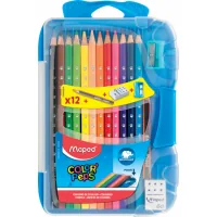 Colored pencils Maped Color Peps Smart Box in a plastic case 12 pcs. (MP.832032)