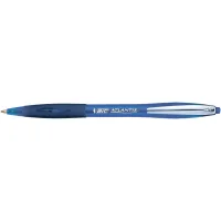 Ballpoint pen Bic automatic Atlantis with rubber grip Blue (bc9021322)