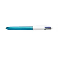 Oil pen Bic 4 in 1 Colors Shine Blue, blue (bc982874)