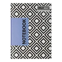 Buromax Insolito notebook A5 96 sheets in a cell with a hard cover blue (BM.24511102-02)