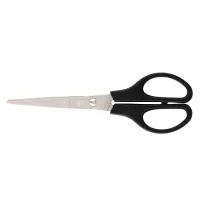 Axent scissors 15 cm, black (D6218)