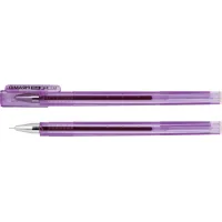 Gel pen Economix PIRAMID 0.5 mm, purple (E11913-12)