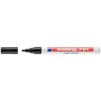 Маркер Edding Paint 1-2 мм круглий чорний (e-751/01)