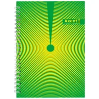 Axent spiral notebook A5 96 sheets, cell, hardcover #29 (8032-29-A)