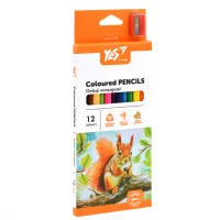 Colored pencils Yes Orange Line 12 colors with sharpener (290723)