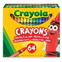 Олівці кольорові Crayola воскові, 64 шт (52-6448)
