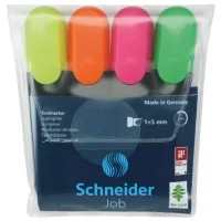 A set of markers Schneider JOB text 150, 4 colors in a blister (S1500**)