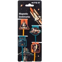 Закладки для книг Kite набір магнітних закладок-лясе Space (K24-497)