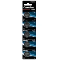 Battery CR 2450 Lithium * 5 Camelion (CR2450-BP5)
