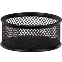 Stand for paper clips Buromax metal, black (BM.6221-01.)
