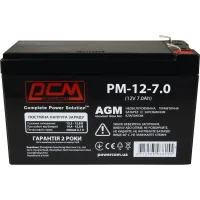 Battery for UPS Powercom 12V 7Ah (PM-12-7)