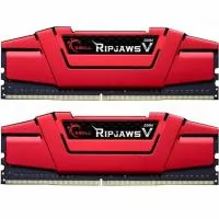 Computer memory module DDR4 8GB (2x4GB) 2400 MHz RIPJAWS V RED G.Skill (F4-2400C17D-8GVR)