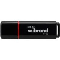 USB flash drive Wibrand 64GB Scarab Black USB 3.2 (WI3.2/SC64P11B)