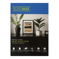 Photo paper Buromax PRO 10x15 cm, Glossy 200 g/m2, 100 sheets. (BM.2230-5100K)