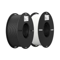 Пластик для 3D-принтера Creality PLA 2x1кг, 1.75мм, white+black (3301010337)