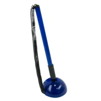 Ручка кулькова Buromax non-retractable, Desk pen, blue (BM.8141-01)