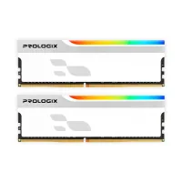Модуль пам'яті для комп'ютера DDR4 16GB (2x8GB) 3600 MHz Onyx White RGB Prologix (PRO16GB3600YWR4K)