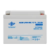 Батарея до ДБЖ LogicPower LPM MG 12В 26Ач (37336)