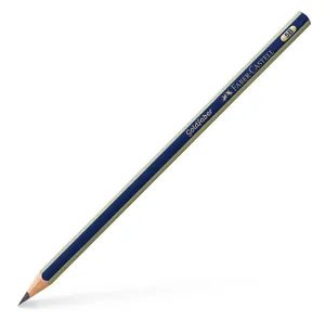 Faber-Castell pencil /1221/112505/ 5B GOLDFABER blue-gold (12/72)