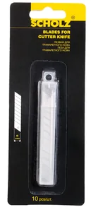 Blades for stencil knife "SCHOLZ" /4507/ 9mm, 10pcs/pack (1/12)