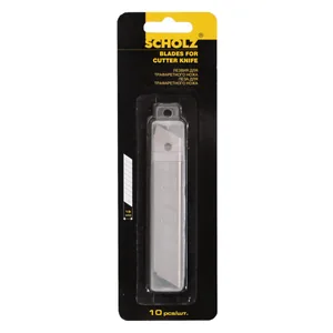 Blades for stencil knife "SCHOLZ" /4508/ 18mm, 10pcs/pack (1/12)