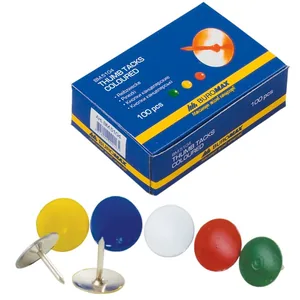 Buttons "BuroMAX" /BM.5104/ colored, 100 pcs (10)
