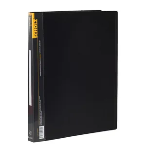 Folder 2 rings, A4, 2.5 cm "SCHOLZ" /5218/ with pockets, black (1/12/72)