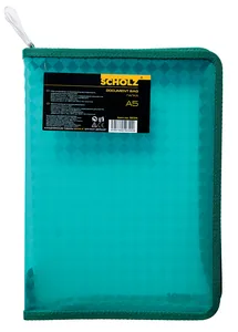 B5 zipper folder "SCHOLZ 5234" 20.5*28*3 cm (1/12/120)