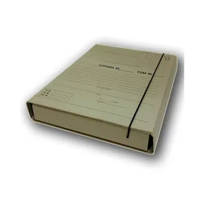 Папка-коробка архів для нотаріусів  320*240 /iTEM315\10PR/40мм на гумці,Крафт. папір  (10)